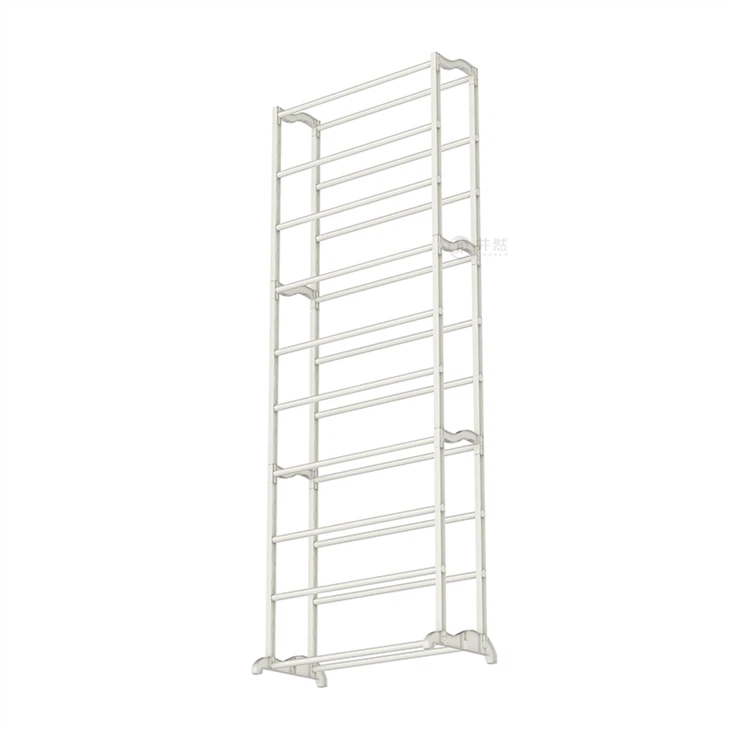 Simple White Shoe Rack
